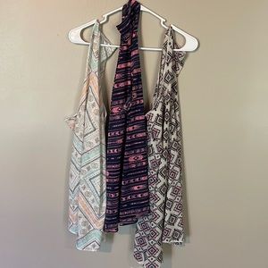 3 Maurice’s tank tops- like new. Selling in bundle